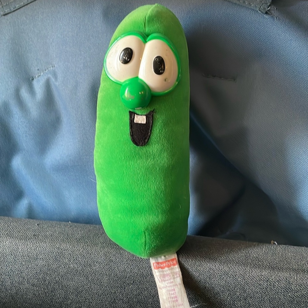 Vintage Fisher Price 1999 VeggieTales Larry Plush